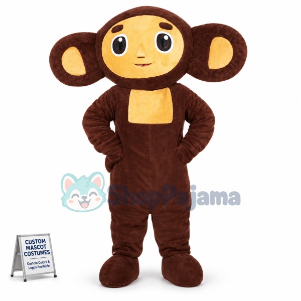 Big Ears Funny Monkey Mascot Costume