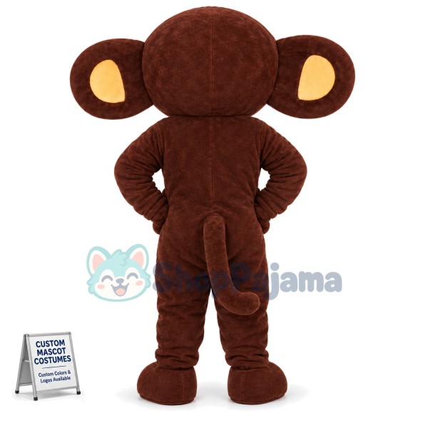 Big Ears Funny Monkey Mascot Costume