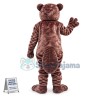 Brown Soft Beaver Mascot Costume