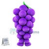 Bunch Of Purple Grapes Mascot Cartoon Costume