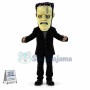 Suture Wound Zombie Mascot Costume