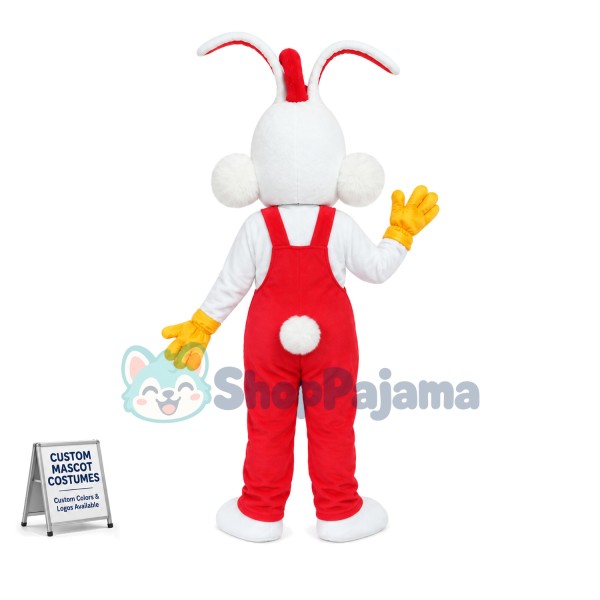 Super Star Roger Rabbit Cartoon Mascot Costume