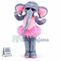 Ballet Baby Elephant Mascot Costume