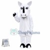 Black Horned Horse Mascot Costume
