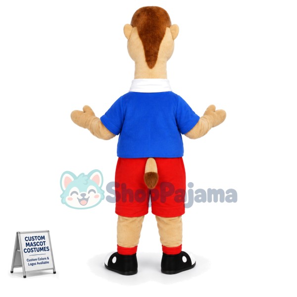 Chewing Camel Mascot Droll Costume