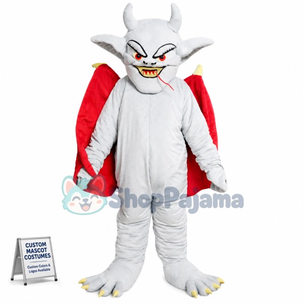 Zombie Vampire Bat Mascot Costume