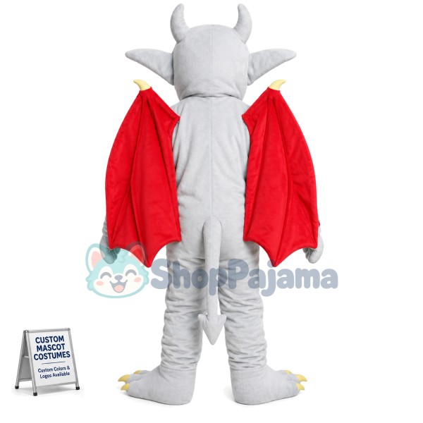 Zombie Vampire Bat Mascot Costume