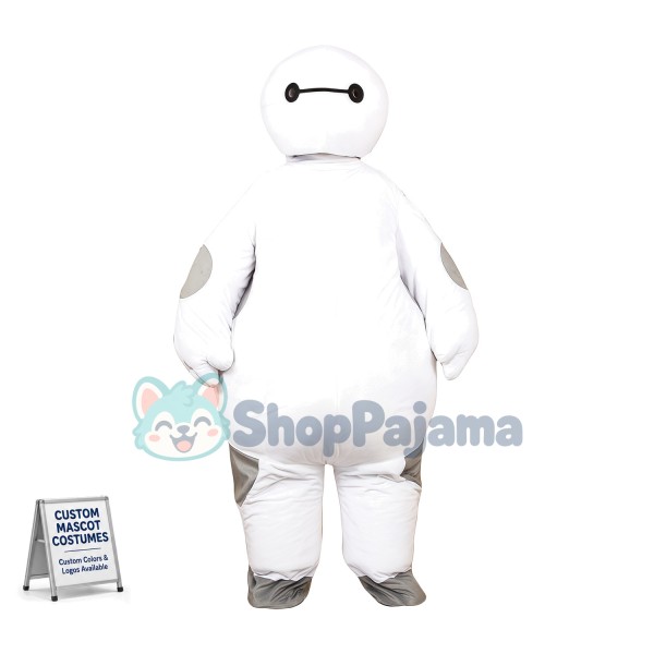 Baymax Robot Cartoon Mascot Costume