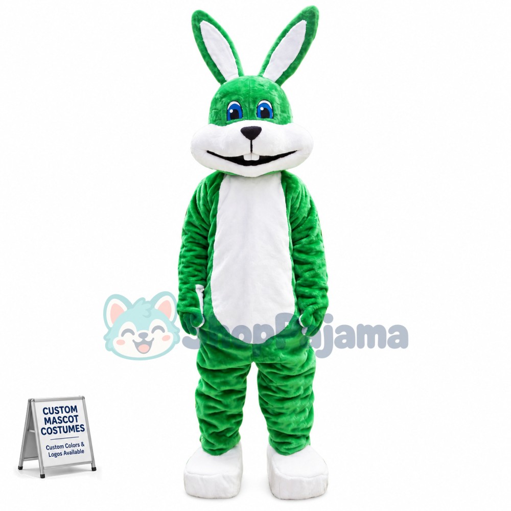 Easter Plush Bunny Mascot Costume