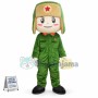 The Most Beautiful Soldier Lei Feng Mascot Costume