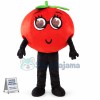Transparent Eyes Cartoon Tomato Mascot Costume