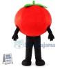 Transparent Eyes Cartoon Tomato Mascot Costume