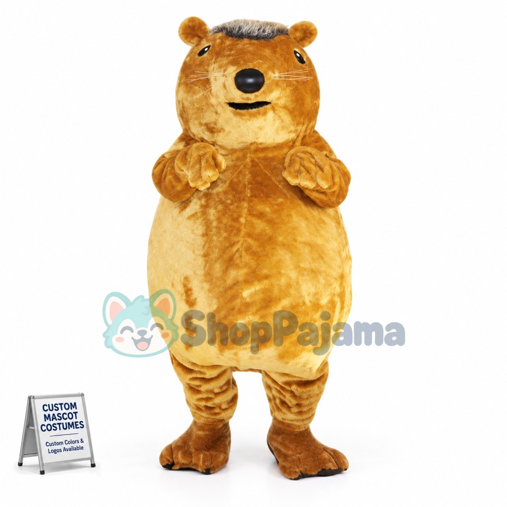 Big Gopher Plush Mascot Costume