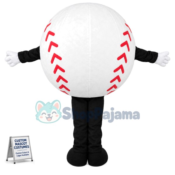 Baseball Cartoon Doll Mascot Costume