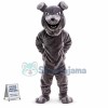 Bullying Gray Bulldog Mascot Costume
