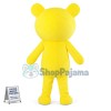 Adult Cartoon Yellow Bear Mascot Costume