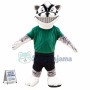 Smug Skunk Adult Mascot Costume