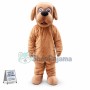 Brown Dog Mascot Costume For Pet Shop
