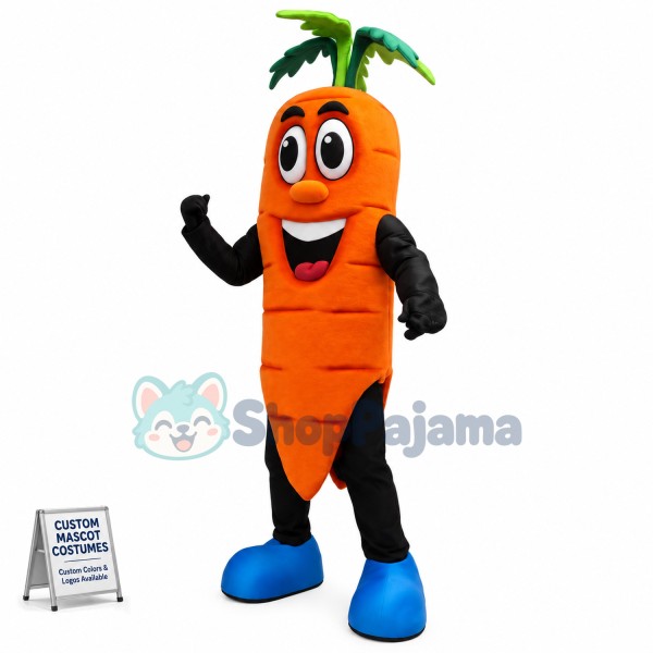 Carrot Mascot Costume For Adult