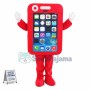 Customized Red Phone Mascot Costume