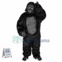 Interrogative Long-haired Chimpanzee Mascot Costume