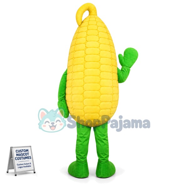 Adult Size Corn Mascot Costume
