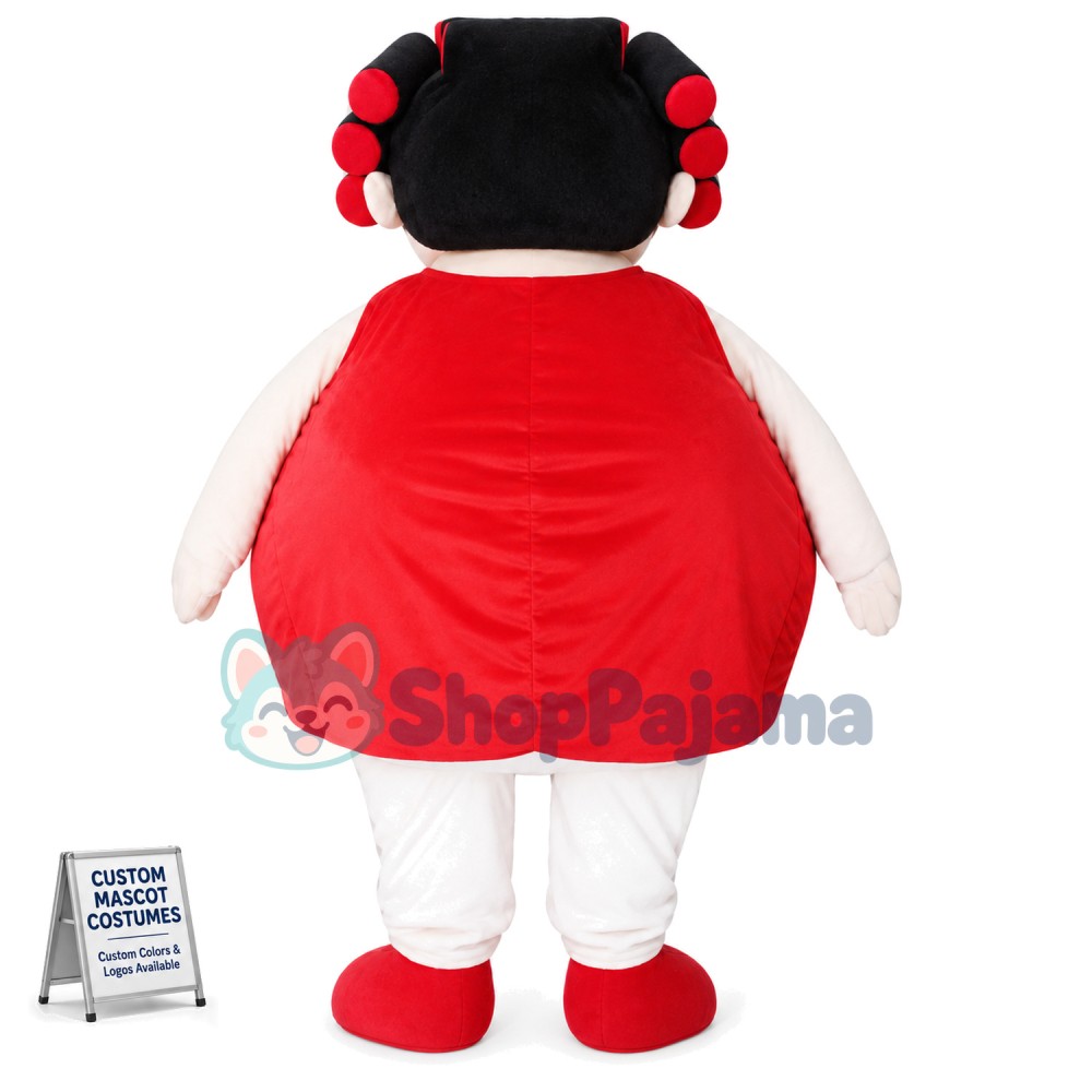 Big Breasted Landlady Mascot Costume