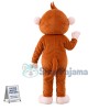 Barking Teeth Monkey Mascot Costume