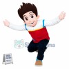 Captain Ryder Mascot Costume