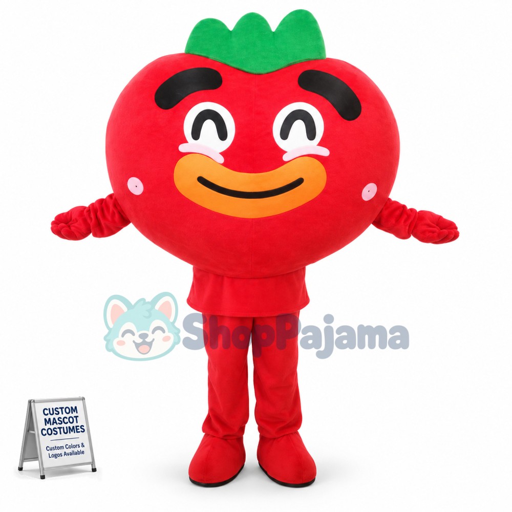 Funny Tomato Mascot Costume