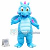 Blue Flying Dragon Mascot Handmade Costume