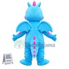 Blue Flying Dragon Mascot Handmade Costume