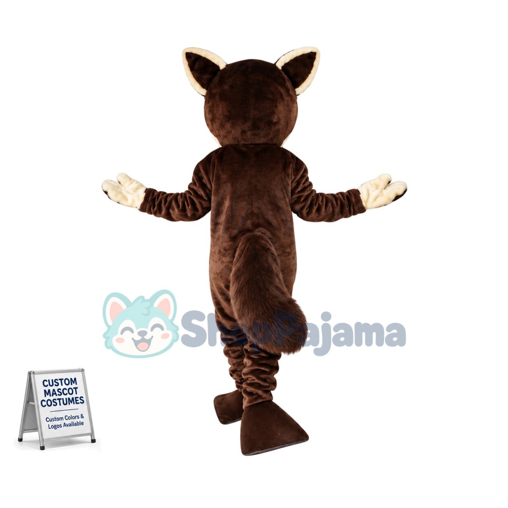 Treacherous Wolf Adult Mascot Costume