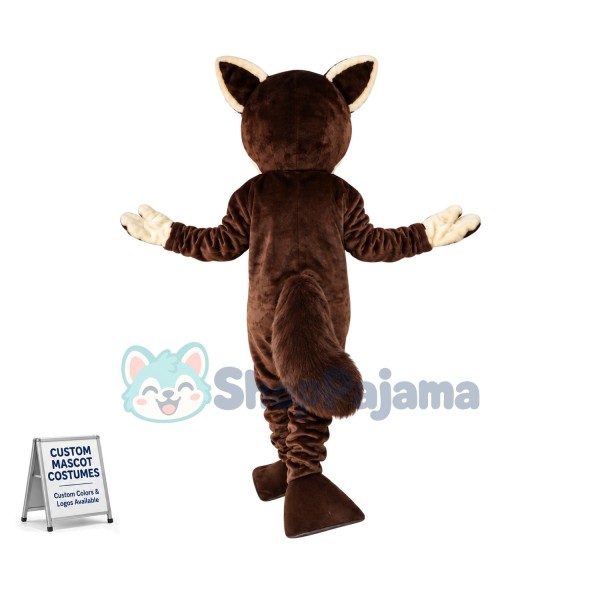 Treacherous Wolf Adult Mascot Costume