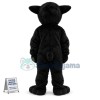 All Over Black Eagle Mascot Costume