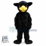 All Over Black Eagle Mascot Costume