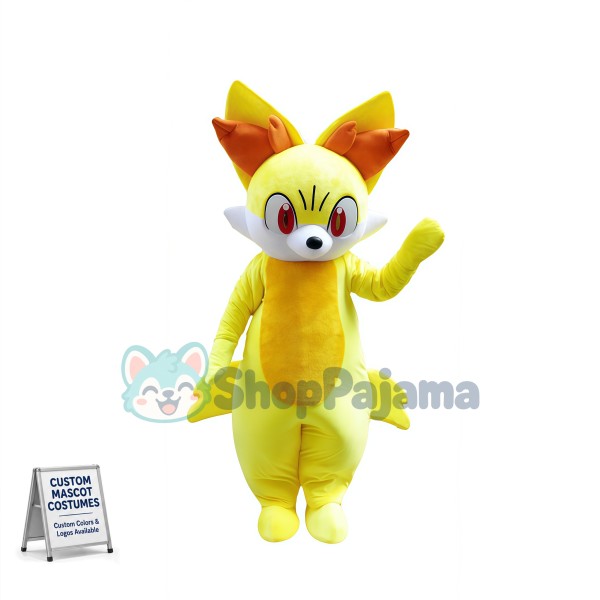 Fennekin Mascot Costume Pokemon