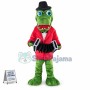 Accordionist Alligator Mascot Costume