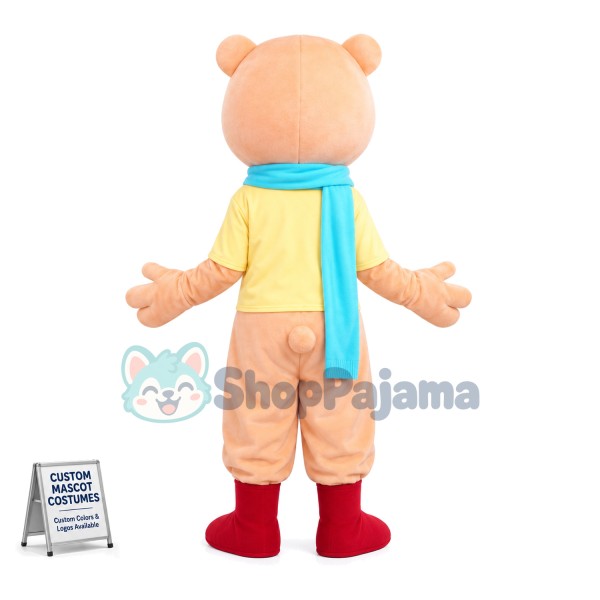 Cartoon Handmade Teddy Bear Mascot Costume