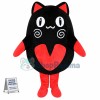 Black Cat Cartoon Mascot Costume