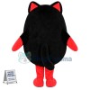 Black Cat Cartoon Mascot Costume