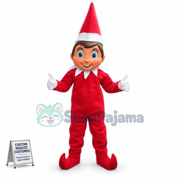 Christmas Boy Mascot Costume