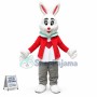 Easter Love Rabbit Mascot Costume