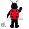 Black Ladybug Mascot Handmade Costume