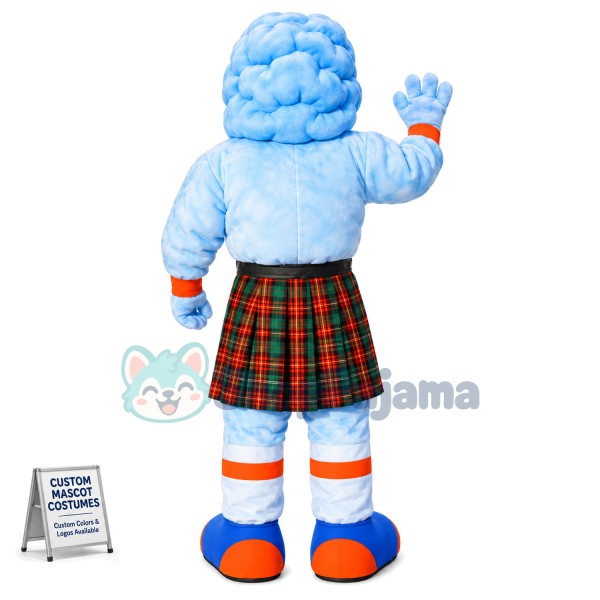 Hard Rock Man Mascot Costume