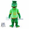 Green Snake With Fangs Mascot Costume