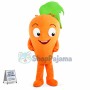 Cartoon Carrot Mascot Costume