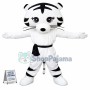 Taekwondo White Tiger Mascot Costume