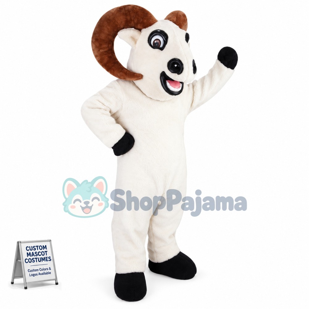 Adult Leader Goat Mascot Costume