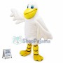Blue Eyes Pelican Mascot Costume